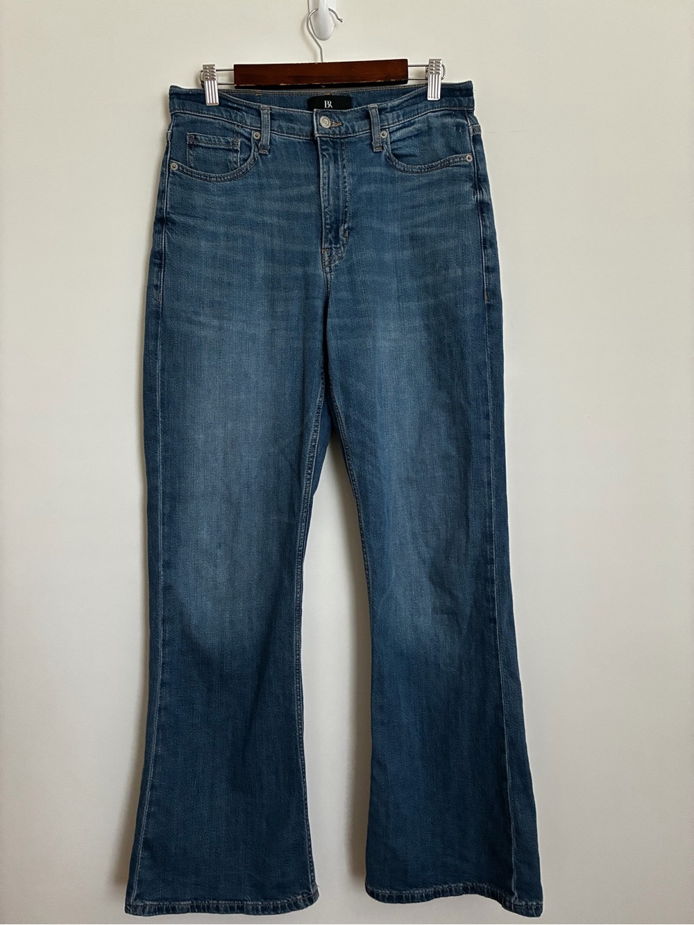 Banana Republic Wide Leg high rise denim jeans size 30